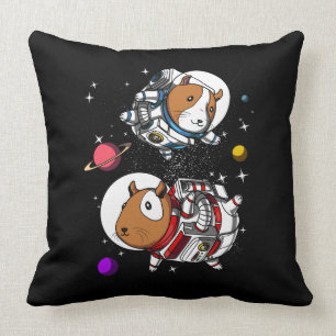 Raum-Meerschweinchen-Astronautenkosmisches Kissen