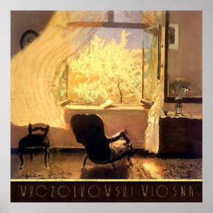 Raum mit einer Ansicht Wyczolkowski Wiosna Poster