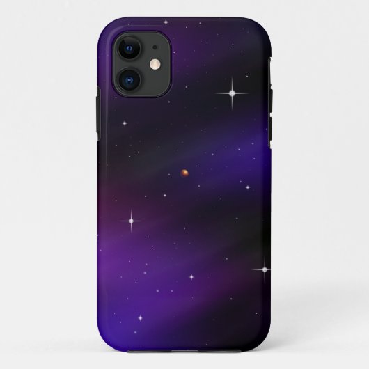 Raum mit Planeten und Sternen Case-Mate iPhone Hülle (Rückseite)
