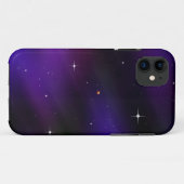 Raum mit Planeten und Sternen Case-Mate iPhone Hülle (Rückseite (Horizontal))