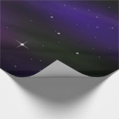 Raum mit Planeten und Sternen Geschenkpapier (Ecke)