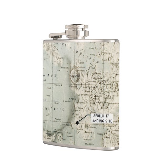 RAUM: MOND MAP, 1972 FLACHMANN (Links)