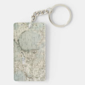 RAUM: MOND MAP, 1972 SCHLÜSSELANHÄNGER (Rückseite)