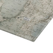 RAUM: MOND MAP, 1972 SCHNEIDEBRETT (Ecke)