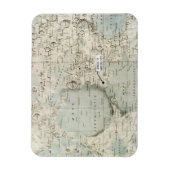 RAUM: MONDKARTE, 1972 MAGNET (Vertikal)