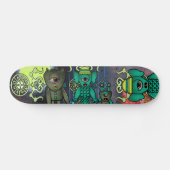 Raum-Monster-Skateboard Skateboard (Horizontal)