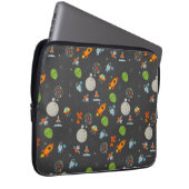 Raum-Muster Laptopschutzhülle (Vorne Rechts)