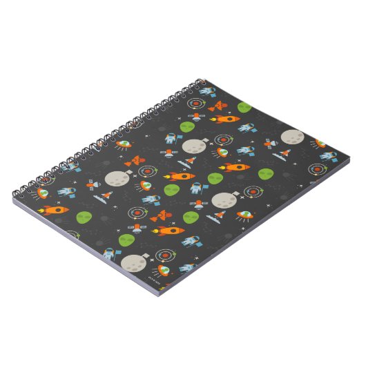 Raum-Muster Notizblock (Linke Seite)