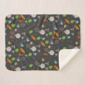 Raum-Muster Sherpadecke (Vorderseite (Horizontal))