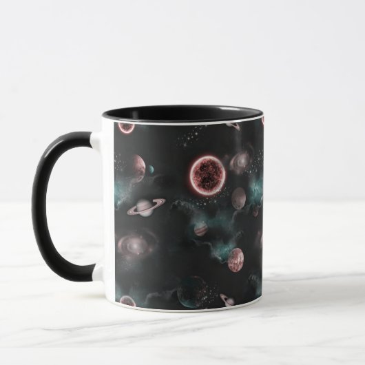 Raum-Muster Tasse (Links)