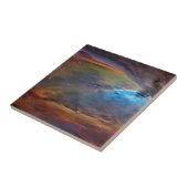 Raum-Nebelfleck Fliese (Seite)