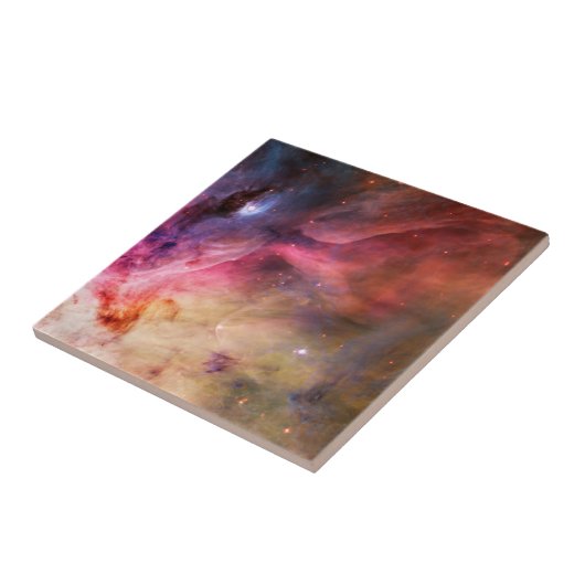 Raum-Nebelfleck Fliese (Seite)