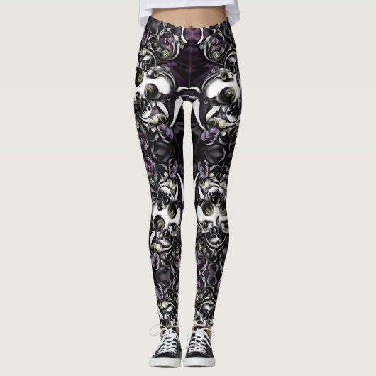 "Raum oder Ausdruck", Leggings der Frau (Vorderseite)