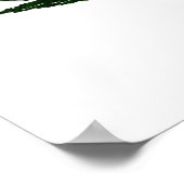 Raum ohne Bücher Poster (Ecke)