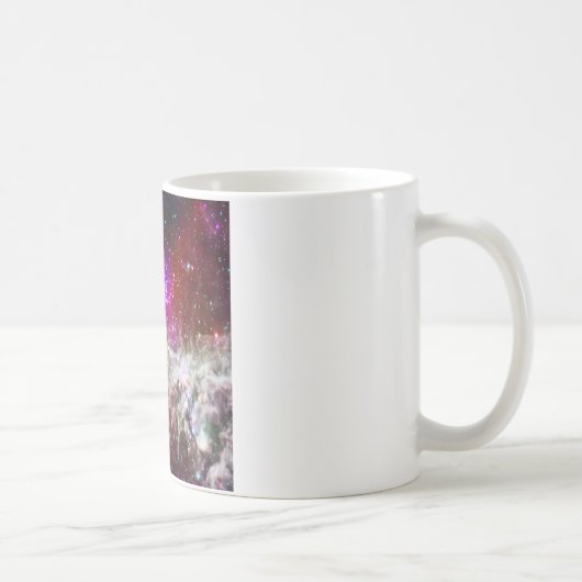 Raum - Pacman-Nebel Kaffeetasse (Rechts)