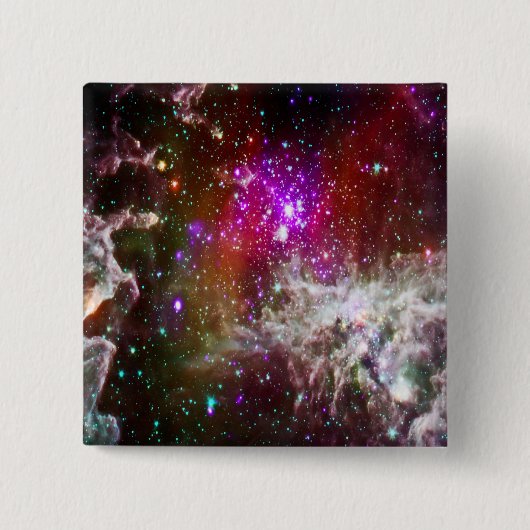 Raum - Pacman Nebula Button (Vorderseite)