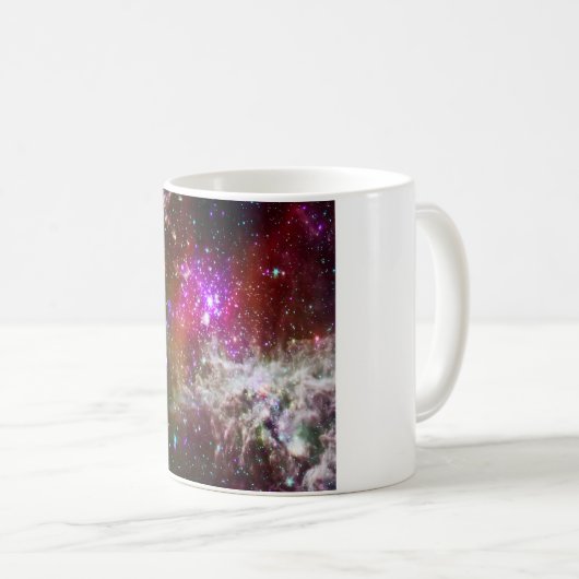 Raum - Pacman Nebula Kaffeetasse (VorderseiteRechts)