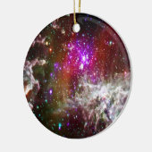 Raum - Pacman Nebula Keramik Ornament (Links)