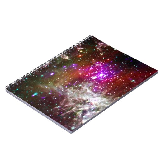 Raum - Pacman Nebula Notizblock (Linke Seite)