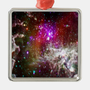 Raum - Pacman Nebula Ornament Aus Metall