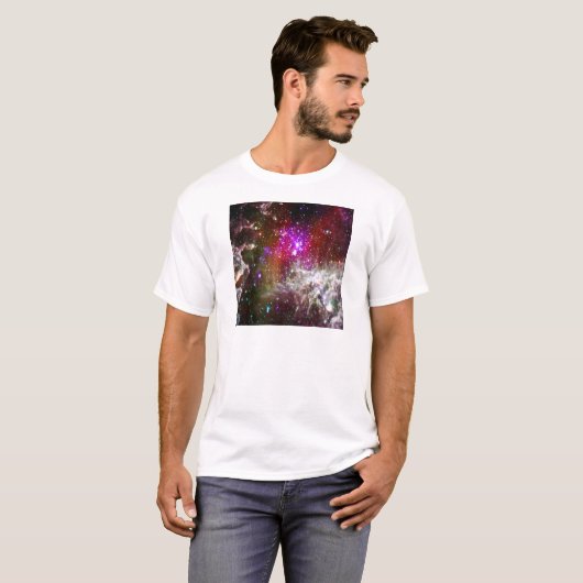Raum - Pacman Nebula T-Shirt (Vorne ganz)