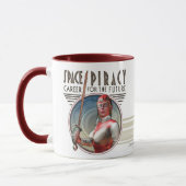 Raum-Piraterie-Tasse Tasse (Links)