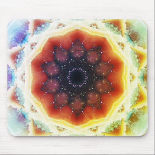 Raum-Portal-Mandala Mousepad