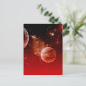 Raum Postkarte (Stehend Vorderseite)