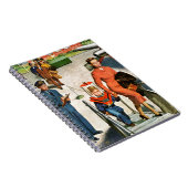 Raum-Reisender Notizblock (Rechte Seite)