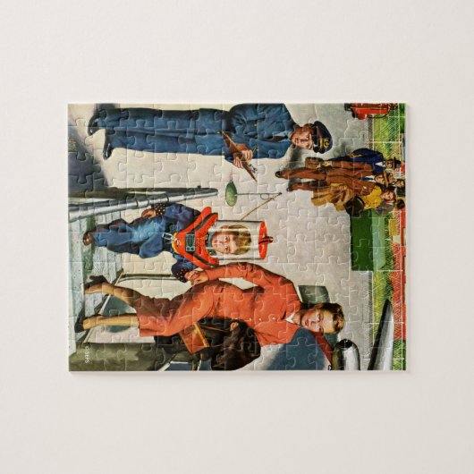 Raum-Reisender Puzzle (Horizontal)