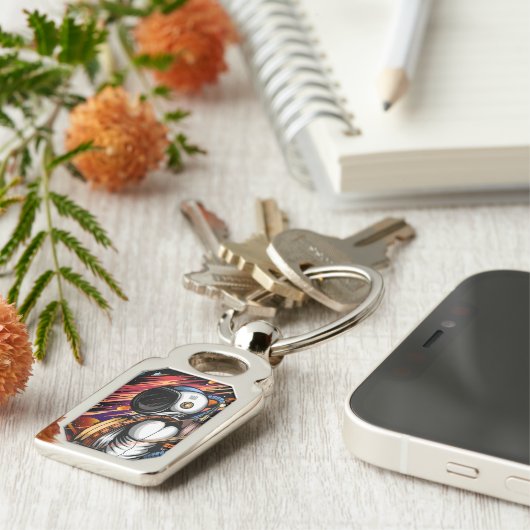 Raum Schlüsselanhänger (Seite)