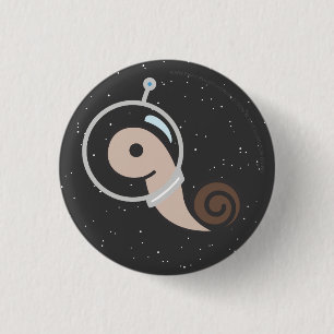 Raum-Schnecke-Knopf Button