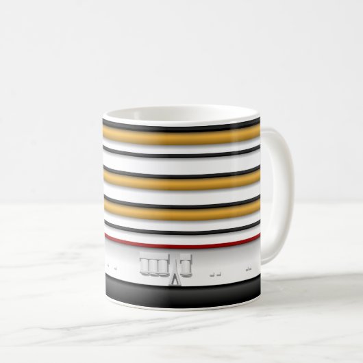 Raum-Shuttle SRB-Tasse Kaffeetasse (VorderseiteRechts)