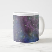 Raum, Sterne, Galaxien und Nebel Jumbo-Tasse (Vorderseite Rechts)