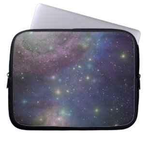 Raum, Sterne, Galaxien und Nebelflecke Laptopschutzhülle
