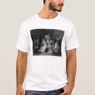 Raum-Szene, "vom Sozialtag" durch Peter zeichnen T-Shirt