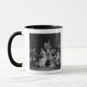 Raum-Szene, "vom Sozialtag" durch Peter zeichnen Tasse