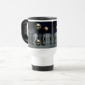 Raum-Thema-Reise-Tasse Reisebecher (Vorderseite Links)