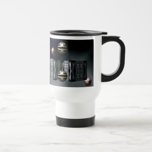 Raum-Thema-Reise-Tasse Reisebecher (Rechts)