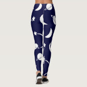 Raum-Themed Leggings (Rückseite)