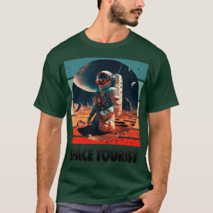 Raum Tourist Weltraum Weltraum Astronaut Lon T-Shirt