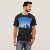 Raum u. Rocket-Mitte von Huntsville, Alabama T-Shirt (Vorne ganz)