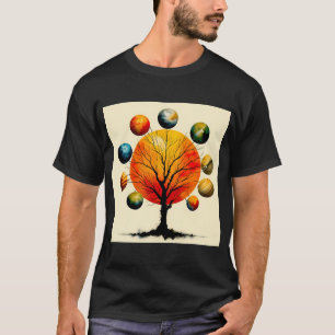 Raum und die mystische Natur T-Shirt