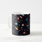 Raum und Galaxie Kaffeetasse (Vorderseite Links)