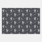 Raum und Planet Galaxie Geschenkpapier Set (Vorderseite)