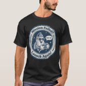 Raum und Spieldauer "Blast Off?" Rakete T-Shirt (Vorderseite)