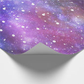 Raum und Stern-Packpapier Geschenkpapier (Ecke)