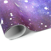 Raum und Stern-Packpapier Geschenkpapier (Rolleneckpunkt)