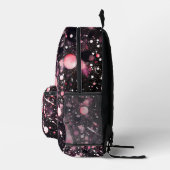 Raum und Sterne Bedruckter Rucksack (Rechts)