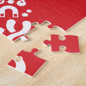 Raum-und Wissenschafts-Herz Puzzle (Seite)